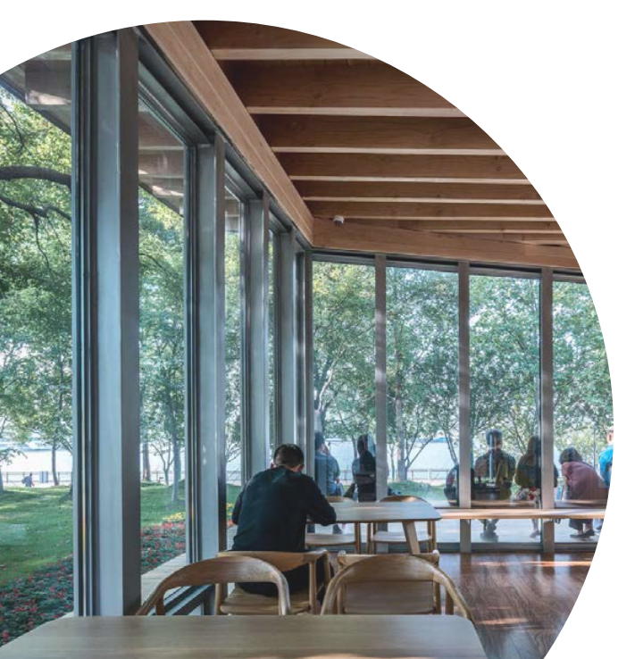 Interieur MFC met veel licht